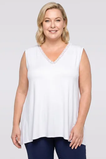Bijela pamučna bluza