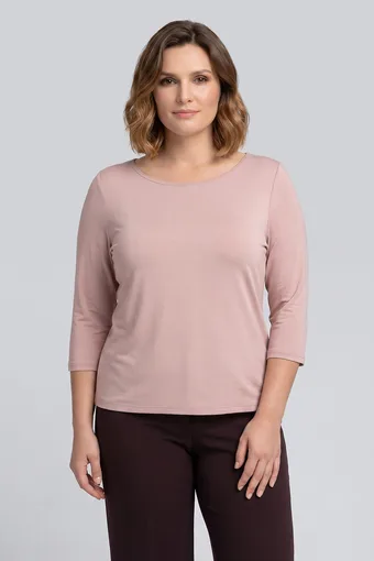 Bež bluza s rukavima do lakta